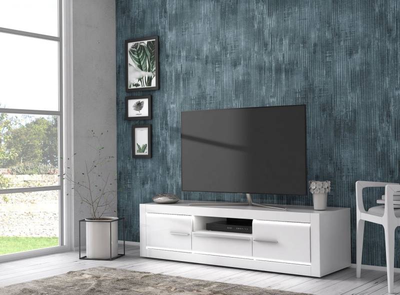 FORTE TV-Schrank Lowboard L-Light FORTE TV-Schrank Lowboard L-Light von FORTE