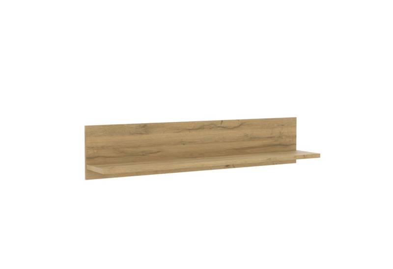 FORTE Wandboard in Alteiche Dekor - 125x25,6x21,9cm (BxHxT) von FORTE