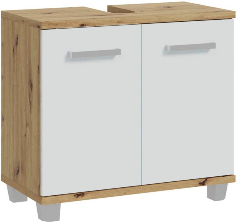 FORTE Waschbeckenunterschrank Veris Wachbeckenunterschrank, Stauraum, 2 Türen von FORTE