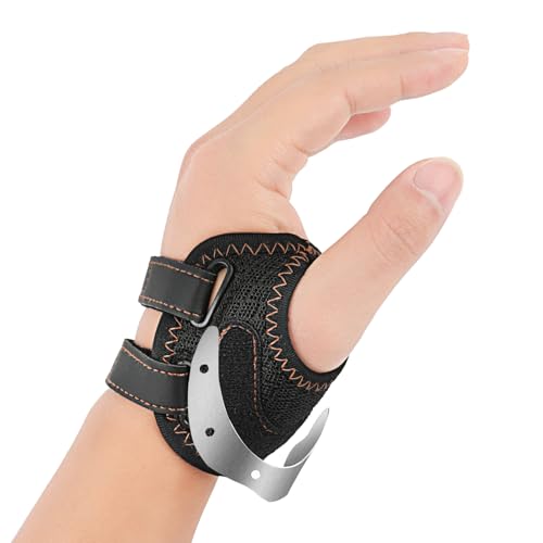 FORTEMOTUS Daumenbandage Daumensattelgelenk, Gewebe CMC Daumenorthese mit Ersatz-Klettbändern zur Schmerzlinderung Bei Arthrose Rhizarthrose Daumenbasis Gelenkinstabilität, Linke Hand, L,18-25 cm von FORTEMOTUS