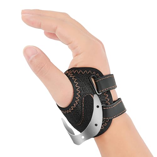 FORTEMOTUS Daumenbandage Daumensattelgelenk, Gewebe CMC Daumenorthese mit Ersatz-Klettbändern zur Schmerzlinderung Bei Arthrose Rhizarthrose Daumenbasis Gelenkinstabilität, Rechte Hand, L,18-25 cm von FORTEMOTUS