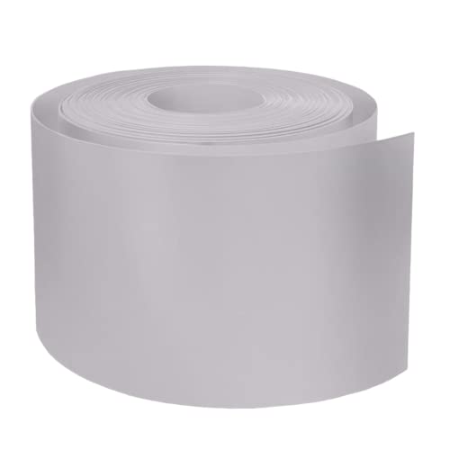 FORTENA Polypropylen Zaun Sichtschutzstreifen – 26 m lang, 19 cm hoch, Sichtschutzband mit Form Basic - in fünf Farben, optimaler Sichtschutz für Ihren Zaun (RAL 70440 (Hellgrau)) von FORTENA
