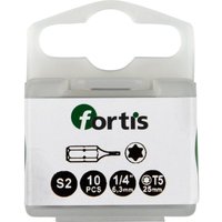 FP - Bit zähhart 1/4' DIN3126 C6,3 T5x25mm 10er Pack fortis von FP