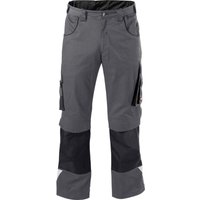 Fortis - H-Bundhose 24, d-grau/schwarz, Gr. 52 von FORTIS