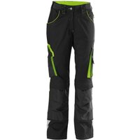 Damen Bundhose 24, schw./limegreen, Gr. 46 - Fortis von FORTIS