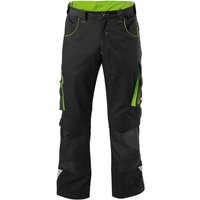 FORTIS H-Bundhose 24, schw./limegreen, Gr. 64 von FORTIS