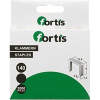 Heftklammer Typ 140, 12 mm a 2000 Stk. - Fortis von FORTIS