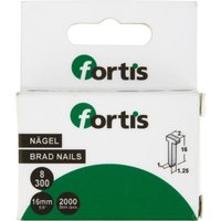 Nagel mit Kopf 0,1x1,6mm a2000Stk. - Fortis von FORTIS