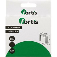 Heftklammer 10 mm a 2000Stk. - Fortis von FORTIS