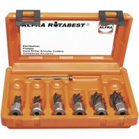 Alfra - Kernbohrer-Set im Koffer 6-tlg./25mm von ALFRA