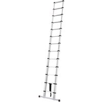 Teleskopleiter Fortis 13 Sprossen Leiterlänge 0,91m eingef. Arbeitshöhe 3,81 m von FORTIS
