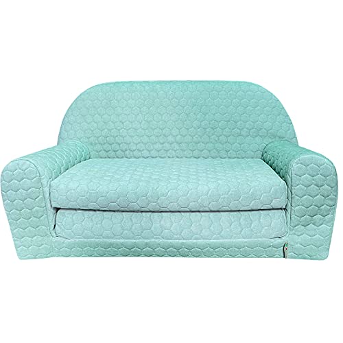 FORTISLINE – Kindersofa Mini ausklappbar 40x78x45cm - Kindersofa für Kinder 2in1 - Kindercouch ausklappbar - Schlafcouch aus Schaumstoff - Abnehmbarer Bezug - Viele Motive von FORTISLINE