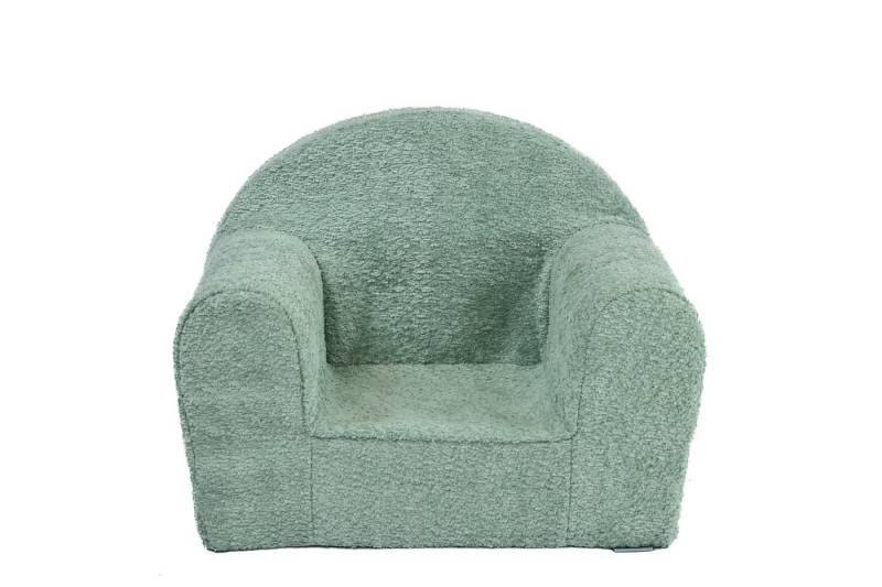 FORTISLINE Kindersessel Mini in Teddy-Stoff Kuschelsessel Babysessel Spielsessel rund, Der Bezug ist abnehmbar und waschbar von FORTISLINE