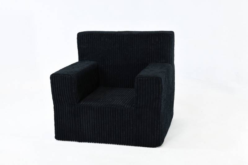 FORTISLINE Kindersessel aus Schaumstoff mit abnehmbarem Cordbezug Kinderzimmer 5 Farben, mit Relaxfunktion von FORTISLINE