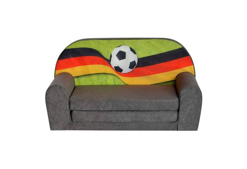 FORTISLINE Kindersitzgruppe Kindersofa "MINI" Kindercouch zum Aufklappen W386 von FORTISLINE
