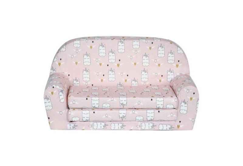 FORTISLINE Kindersitzgruppe Kindersofa "MINI" Kindercouch zum Aufklappen W386 von FORTISLINE