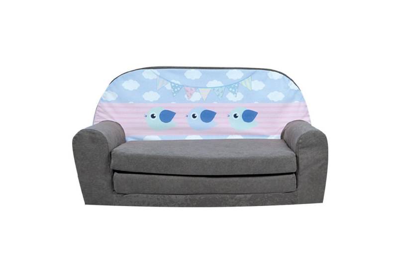 FORTISLINE Kindersitzgruppe Kindersofa "MINI" Kindercouch zum Aufklappen W386 von FORTISLINE