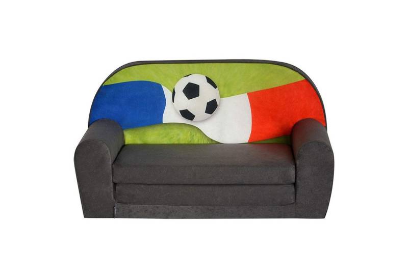FORTISLINE Kindersitzgruppe Kindersofa "MINI" Kindercouch zum Aufklappen W386 von FORTISLINE