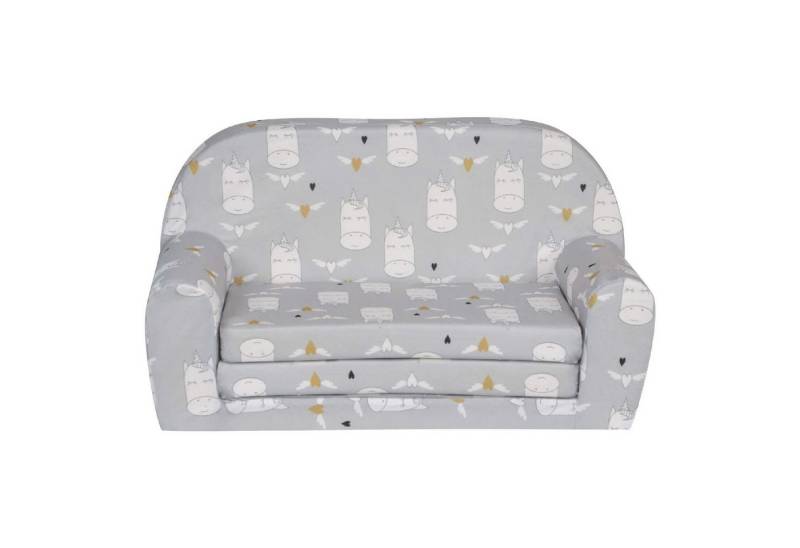 FORTISLINE Kindersitzgruppe Kindersofa "MINI" Kindercouch zum Aufklappen W386 von FORTISLINE