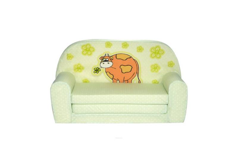 FORTISLINE Kindersitzgruppe Kindersofa "MINI" Kindercouch zum Aufklappen W386 von FORTISLINE
