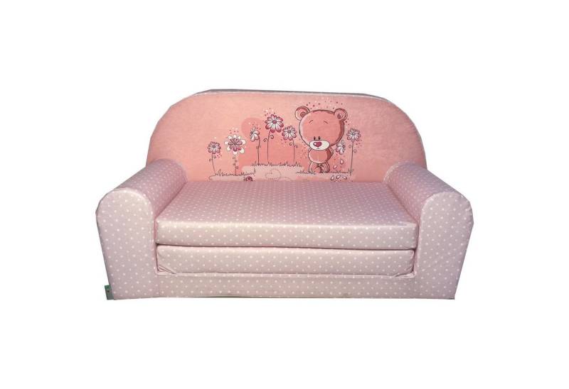 FORTISLINE Kindersitzgruppe Kindersofa "MINI" Kindercouch zum Aufklappen W386 von FORTISLINE
