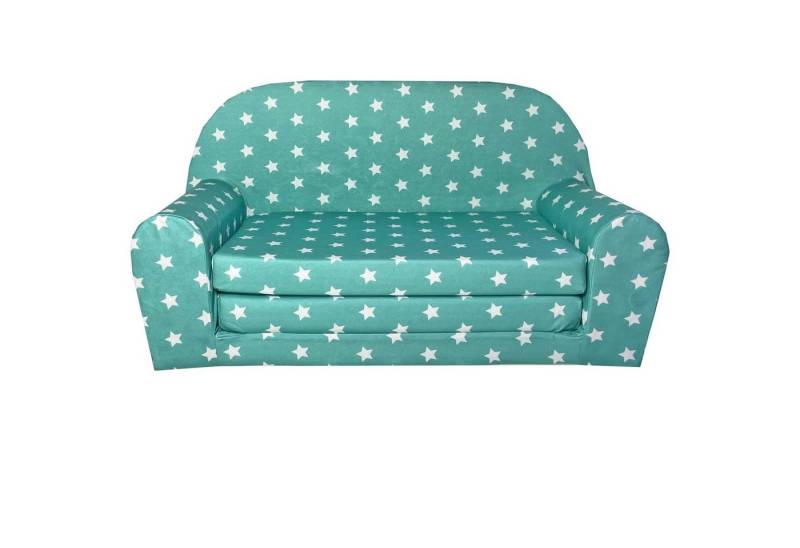 FORTISLINE Kindersitzgruppe Kindersofa "MINI" Kindercouch zum Aufklappen W386 von FORTISLINE