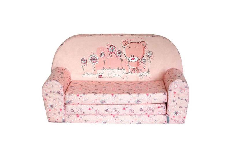 FORTISLINE Kindersitzgruppe Kindersofa "MINI" Kindercouch zum Aufklappen W386 von FORTISLINE