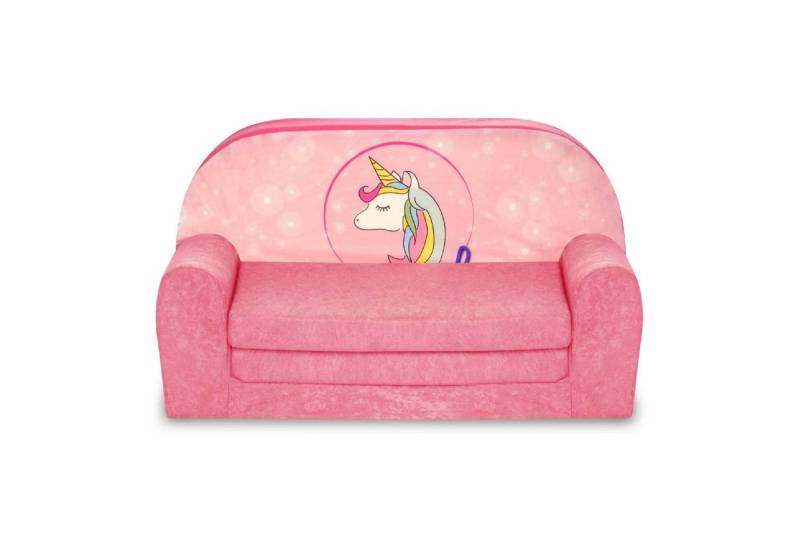 Kindersitzgruppe Kindersofa "MINI" Kindercouch zum Aufklappen W386 von FORTISLINE