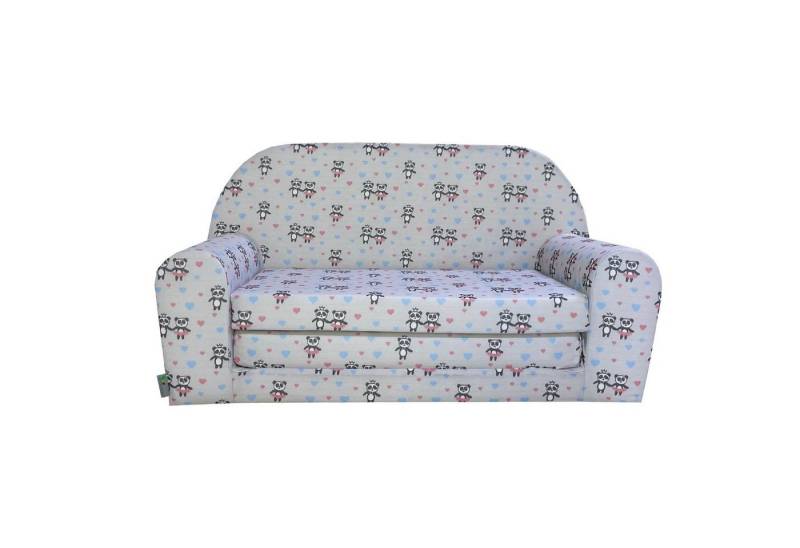 FORTISLINE Kindersitzgruppe Kindersofa "MINI" Kindercouch zum Aufklappen W386 von FORTISLINE
