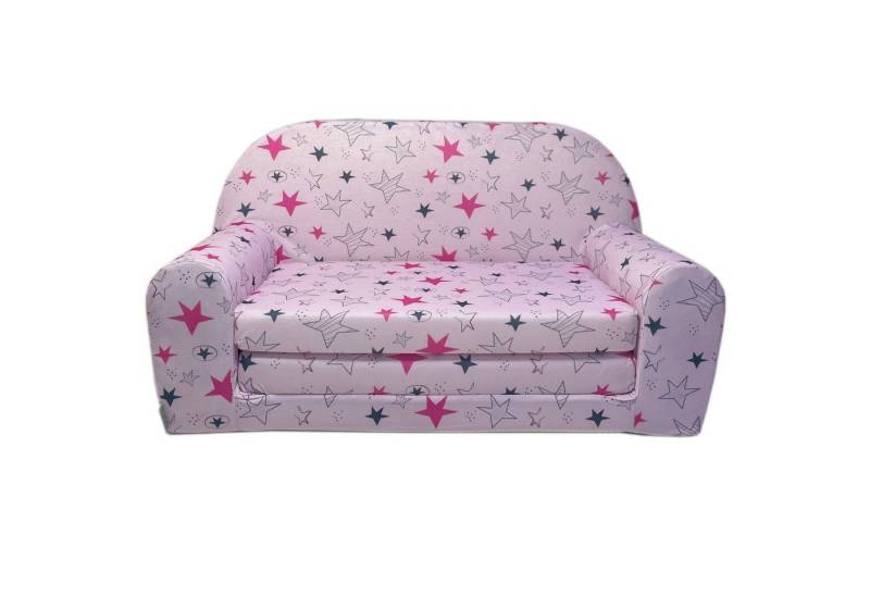 FORTISLINE Kindersitzgruppe Kindersofa "MINI" Kindercouch zum Aufklappen W386 von FORTISLINE