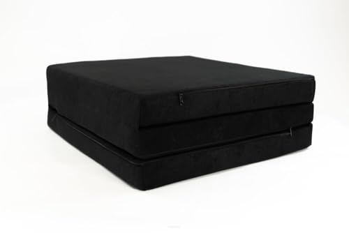 FORTISLINE - Klappmatratze 195x60x9cm - 3-teilige Faltmatratze - H2 Gästematratze - Camping Faltbare - Kamping Bett - Waschbar Bezug - Erwachsene Klappbar - Reisematratze - Schaumstoff Matratze FORTISLINE - Klappmatratze 195x60x9cm - 3-teilige Faltmatratze - H2 Gästematratze - Camping Faltbare - Kamping Bett - Waschbar Bezug - Erwachsene Klappbar - Reisematratze - Schaumstoff Matratze von FORTISLINE