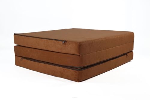 FORTISLINE - Klappmatratze 195x80x9cm - 3-teilige Faltmatratze - H2 Gästematratze - Camping Faltbare - Kamping Bett - Waschbar Bezug - Erwachsene Klappbar - Reisematratze - Schaumstoff Matratze FORTISLINE - Klappmatratze 195x80x9cm - 3-teilige Faltmatratze - H2 Gästematratze - Camping Faltbare - Kamping Bett - Waschbar Bezug - Erwachsene Klappbar - Reisematratze - Schaumstoff Matratze von FORTISLINE
