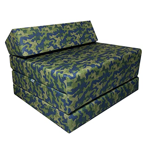 FORTISLINE - Klappmatratze 200x70x10cm - 3-teilige Faltmatratze - H2 Gästematratze - Camping Faltbare - Kamping Bett - Waschbar Bezug - Erwachsene Klappbar - Reisematratze - Schaumstoff Matratze FORTISLINE - Klappmatratze 200x70x10cm - 3-teilige Faltmatratze - H2 Gästematratze - Camping Faltbare - Kamping Bett - Waschbar Bezug - Erwachsene Klappbar - Reisematratze - Schaumstoff Matratze von FORTISLINE