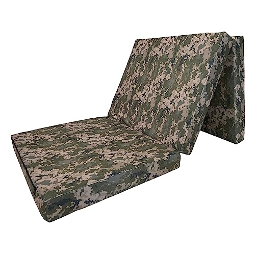 FORTISLINE - Klappmatratze 180x65x7cm - 3-teilige Faltmatratze - H2 Gästematratze - Camping Faltbare - Kamping Bett - Waschbar Bezug - Erwachsene Klappbar - Reisematratze - Schaumstoff Matratze FORTISLINE - Klappmatratze 180x65x7cm - 3-teilige Faltmatratze - H2 Gästematratze - Camping Faltbare - Kamping Bett - Waschbar Bezug - Erwachsene Klappbar - Reisematratze - Schaumstoff Matratze von FORTISLINE