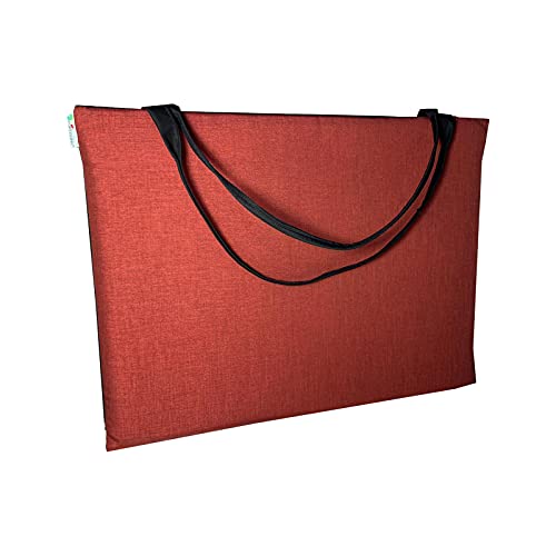 FORTISLINE Strandmatratze Klappmatratze Tragetasche 2 W420 168cm x 57cm (12. Rostfarbe) von FORTISLINE