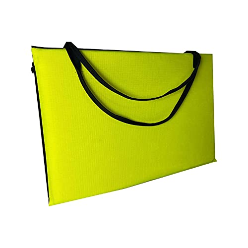FORTISLINE Strandmatratze Klappmatratze Tragetasche 2 W420 168cm x 57cm (13. Gelb) von FORTISLINE