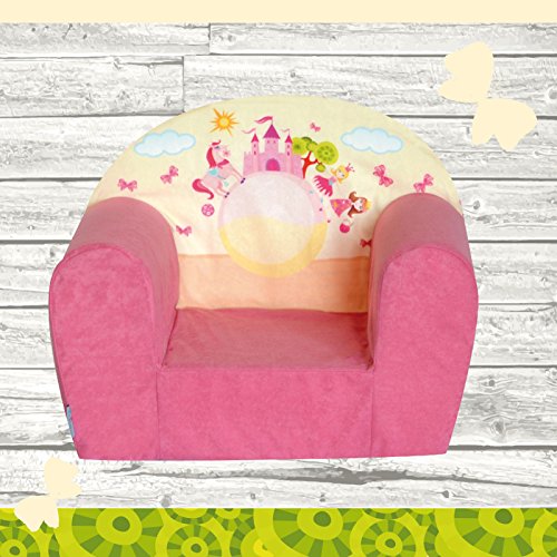 FORTISLINE Kindersessel Mini Pink Castle W387_09 von FORTISLINE