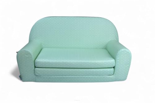 FORTISLINE – Kindersofa MINI ausklappbar 40x78x45cm - Kindersofa für Kinder 2in1 - Kindercouch ausklappbar - Schlafcouch aus Schaumstoff - Abnehmbarer Bezug - Viele Motive von FORTISLINE