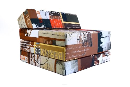 FORTISLINE - Klappmatratze 200x70x10cm - 3-teilige Faltmatratze - H2 Gästematratze - Camping Faltbare - Kamping Bett - Waschbar Bezug - Erwachsene Klappbar - Reisematratze - Schaumstoff Matratze von FORTISLINE