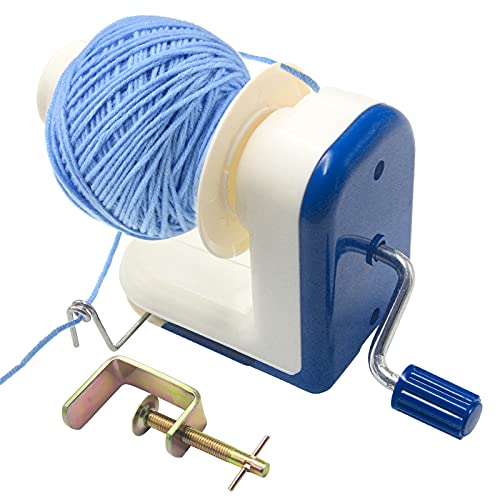 FORTSPANG Wollwickler Yarn, Garnwickler [2023 Upgrade] Einfach zu Installierender Wollabwickler, Garn Ball Wickler, Handbetriebene von FORTSPANG