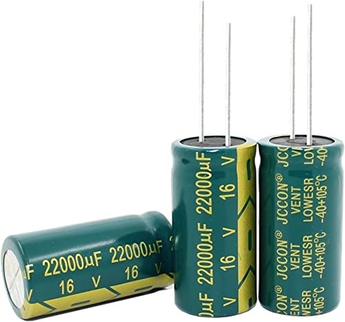 Kondensator Kit 10pcs-50pcs/Lot 1 6V 22000UF 22000UF 16V 18 * 3 5 mm hohe Frequenz niedriger Impedanz -Aluminiumelektrolytkondensatoren (Kapazität: 22000UF 16 V 10 pcs) von FORTTS