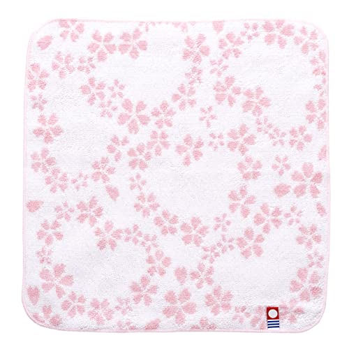 FORTUNA Tokyo Imabari Taschentuch Sakura Kirschblüten Design Mini Handtuch Baumwolle 100% Made in Japan von FORTUNA Tokyo
