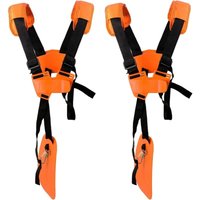 Fortuneville - 2er-Pack verstellbarer Schultergurt für Rasenmäher mit strapazierfähigem Nylongürtel für Gartenarbeit oder Freischneider für km, stihl Fortuneville - 2er-Pack verstellbarer Schultergurt für Rasenmäher mit strapazierfähigem Nylongürtel für Gartenarbeit oder Freischneider für km, stihl von FORTUNEVILLE