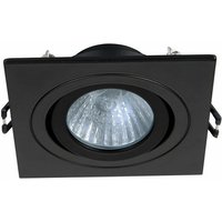 Forum Lighting - Forum Cali Quadratisches, kippbares Einbau-Downlight, mattschwarz, IP65 von FORUM LIGHTING