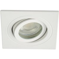 Forum Lighting - Forum Cali Quadratisches, kippbares Einbau-Downlight, weiß, IP65 von FORUM LIGHTING