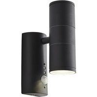 Forum Islay pir 2 Light Outdoor Up Down Wandleuchte Anthrazit IP44 von FORUM LIGHTING