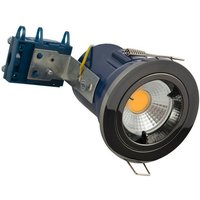 Forum Lighting - Forum Yate Einbau-Downlight Schwarz Chrom von FORUM LIGHTING