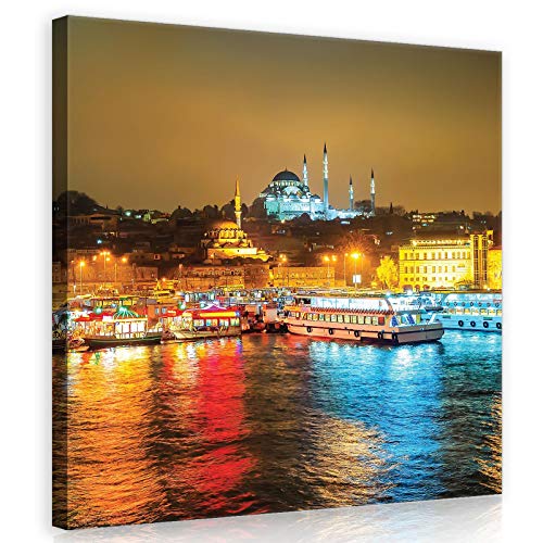 FORWALL Bilder Canvas Istanbul O5 (40cm. x 40cm.) Leinwandbilder Wandbild AMFPP21016O5 von FORWALL