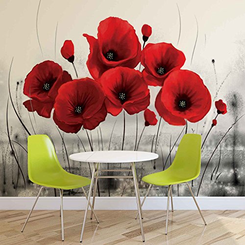 Forwall Vlies Fototapete Tapete Vliestapete Blumen AF2254VEXXXL (416cm x 254cm) Photo Wallpaper Mural von Forwall