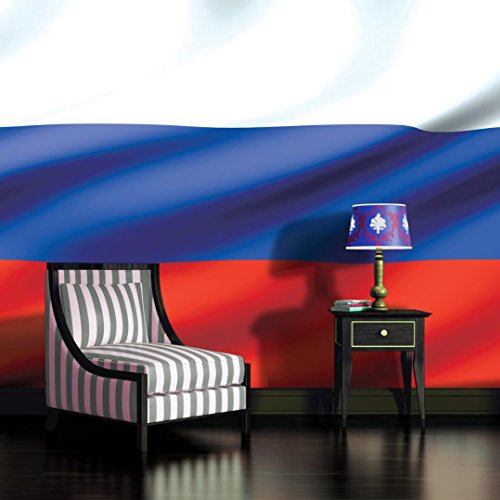 Vlies Fototapete Tapete Vliestapete ForWall Flagge Russland AF488VE XXL (312cm x 219cm) Photo Wallpaper Mural von FORWALL